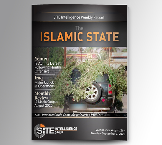Weekly inSITE on the Islamic State for August 26-September 1, 2020