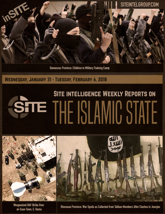 Weekly inSITE on the Islamic State, Jan 31 - Feb 6, 2018