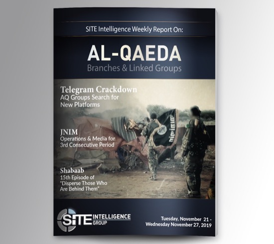 Weekly inSITE on al-Qaeda for November 21-27, 2019
