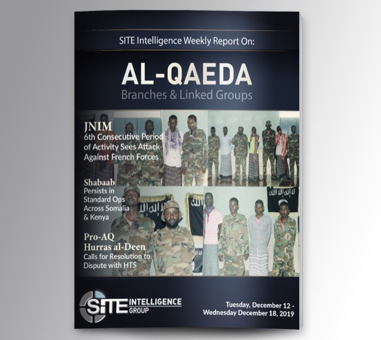 Weekly inSITE on al-Qaeda for December 12-18, 2019