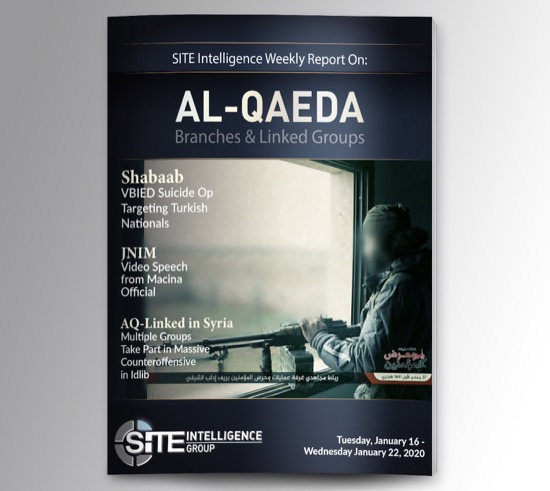 Weekly inSITE on al-Qaeda for January 16-22, 2020