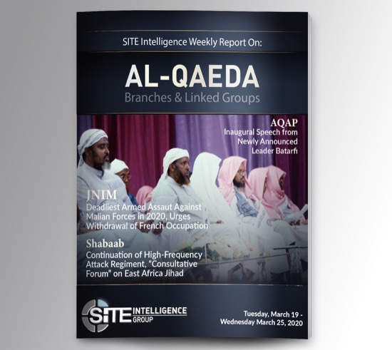 Weekly inSITE on al-Qaeda for March 19-25, 2020