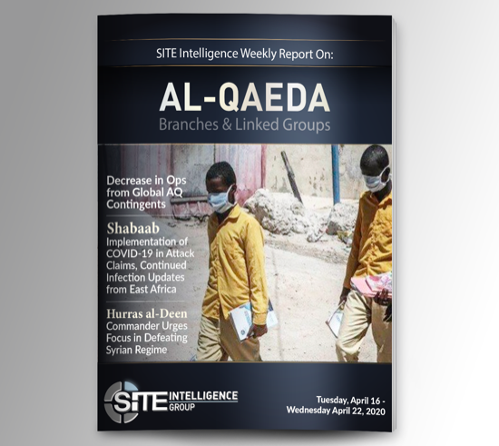 Weekly inSITE on al-Qaeda for April 16-22, 2020