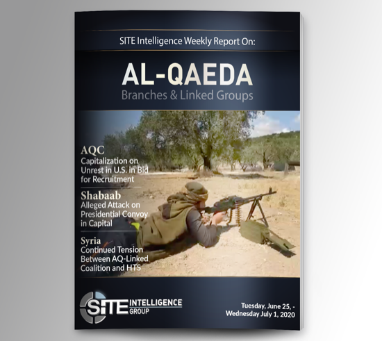 Weekly inSITE on al-Qaeda for June 25-July 1, 2020
