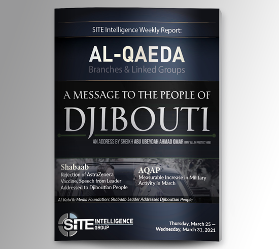 Weekly inSITE on Al-Qaeda for March 25-31, 2021