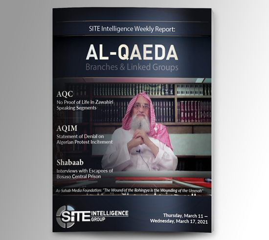 Weekly inSITE on Al-Qaeda for March 11-17, 2021