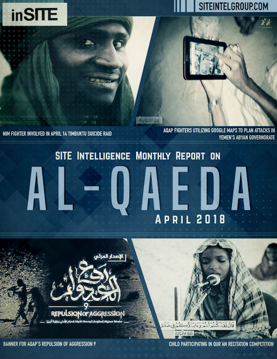 inSITE Report on Al-Qaeda, April 2018