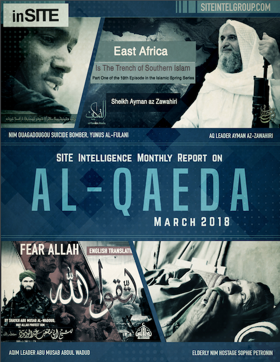 inSITE Report on Al-Qaeda, March 2018