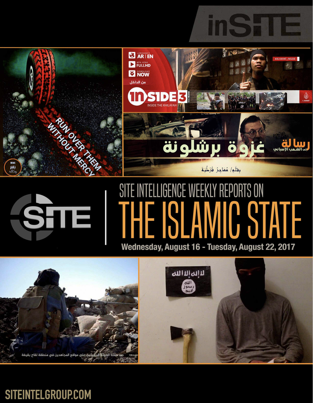 Weekly inSITE on the Islamic State, August 16-22