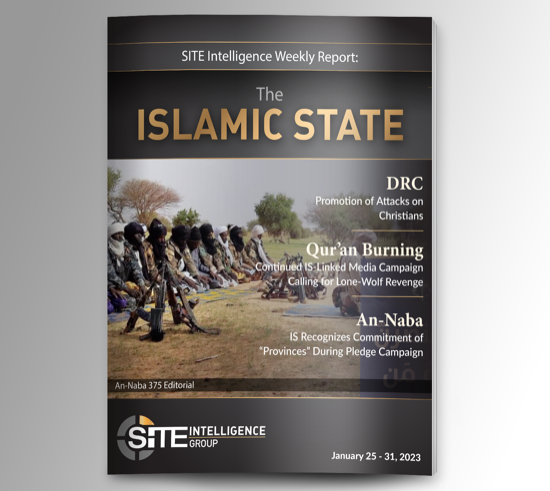 Weekly inSITE on the Islamic State for January 25-31, 2023