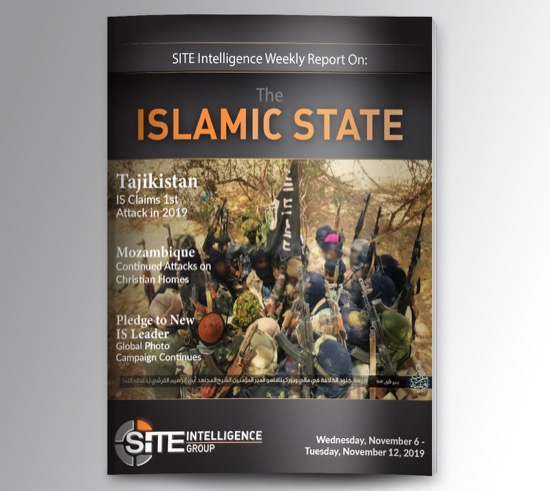 Weekly inSITE on the Islamic State for November 6-12, 2019