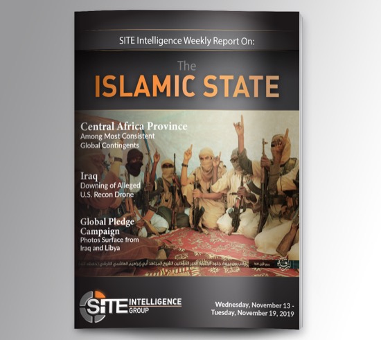 Weekly inSITE on the Islamic State for November 13-19, 2019