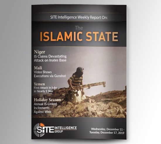 Weekly inSITE on the Islamic State for December 11-17, 2019