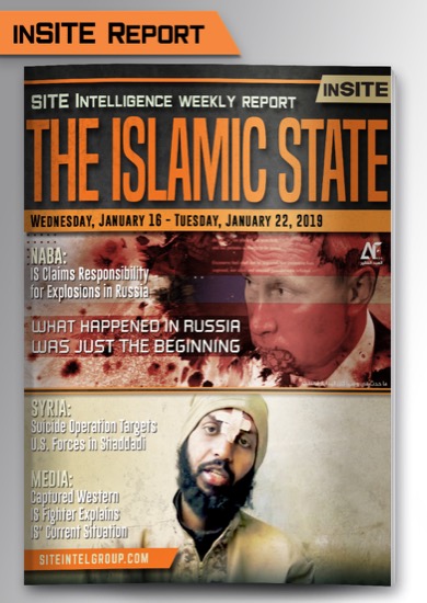 Weekly inSITE on the Islamic State for January 16-22, 2019