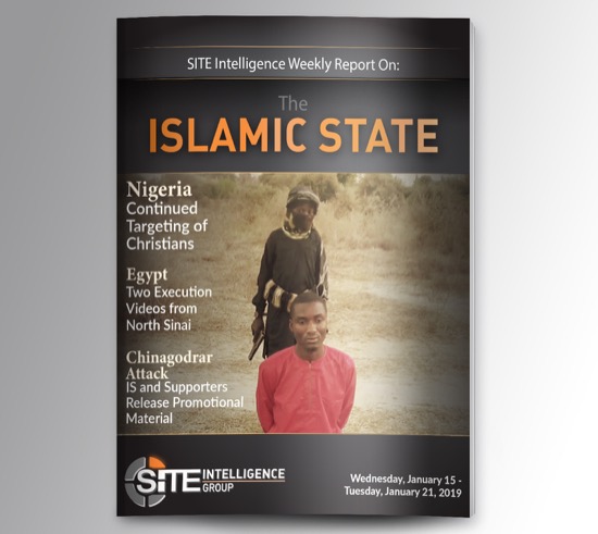 Weekly inSITE on the Islamic State for January 15-21, 2020