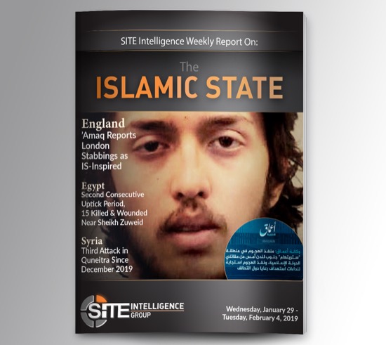 Weekly inSITE on the Islamic State for January 29-February 4, 2020