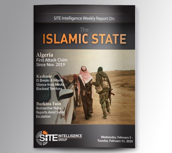 Weekly inSITE on the Islamic State for February 5-11, 2020