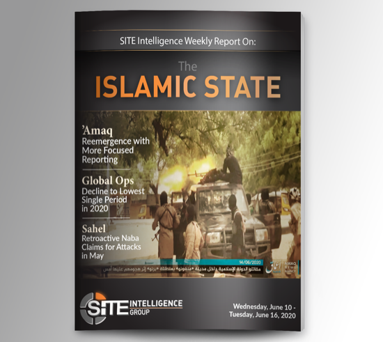 Weekly inSITE on the Islamic State for June 10-16, 2020