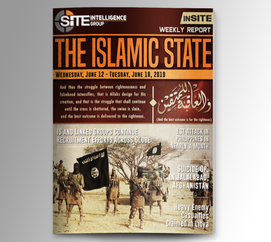 Weekly inSITE on the Islamic State for June 12-18