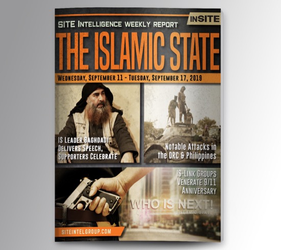Weekly inSITE on the Islamic State for September 11-17, 2019