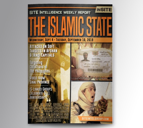 Weekly inSITE on the Islamic State for September 4-10, 2019