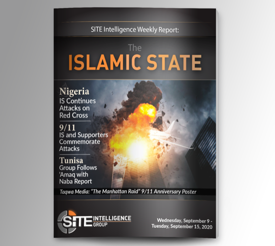 Weekly inSITE on the Islamic State for September 9-15, 2020