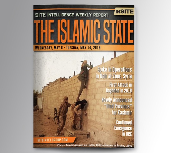 Weekly inSITE on the Islamic State for May 8-14, 2019