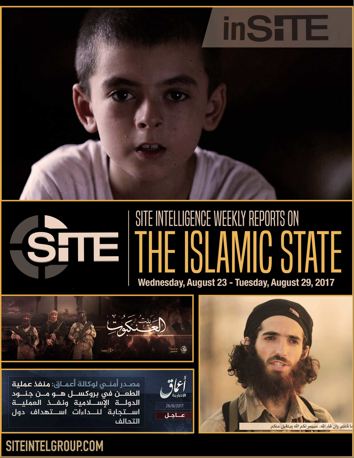 Weekly inSITE on the Islamic State, August 23-29 2017