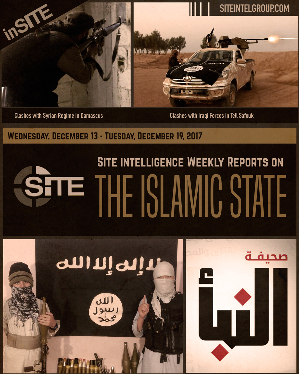 Weekly inSITE on the Islamic State, December 13-19