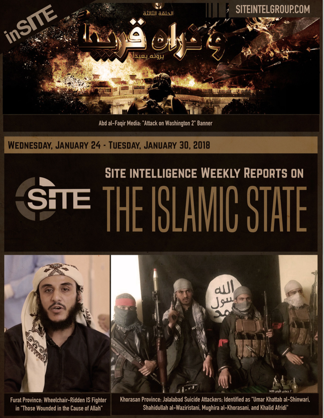 Weekly inSITE on the Islamic State, January 24-30, 2018