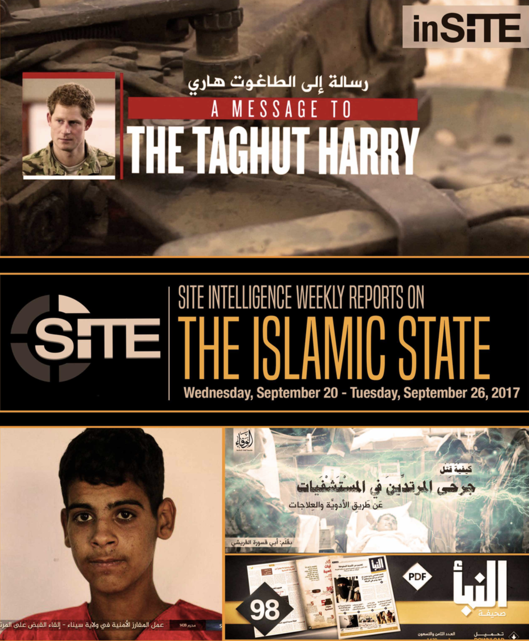 Weekly inSITE on the Islamic State, September 20-26