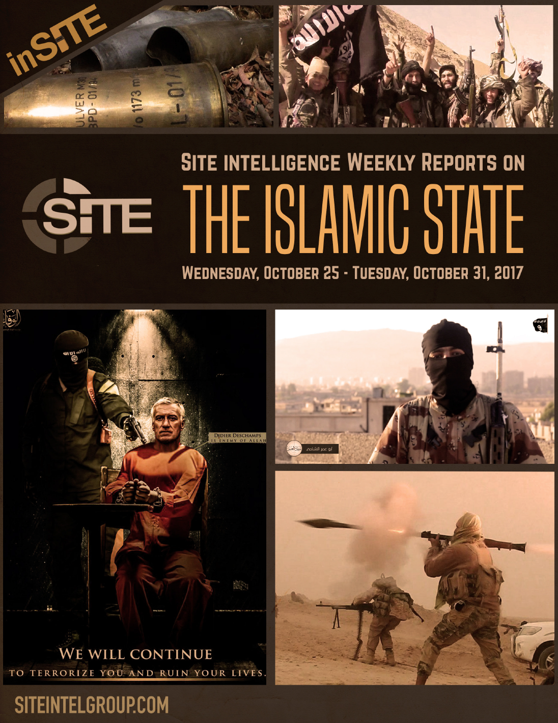Weekly inSITE on the Islamic State, October 25-31