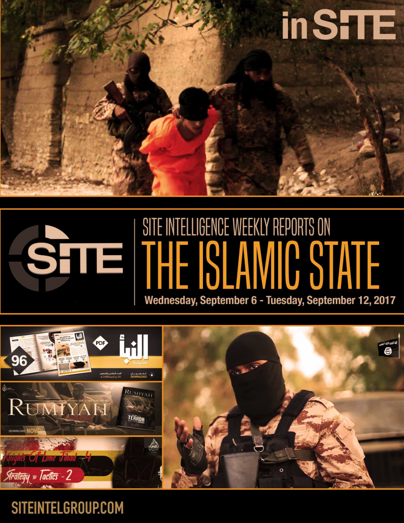 Weekly inSITE on the Islamic State, September 6 - 12, 2017
