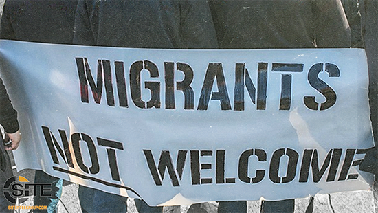 migrants not welcome