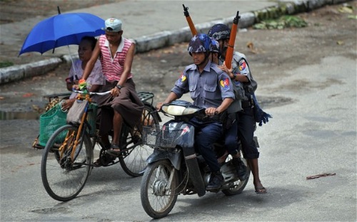burma-police-bikes