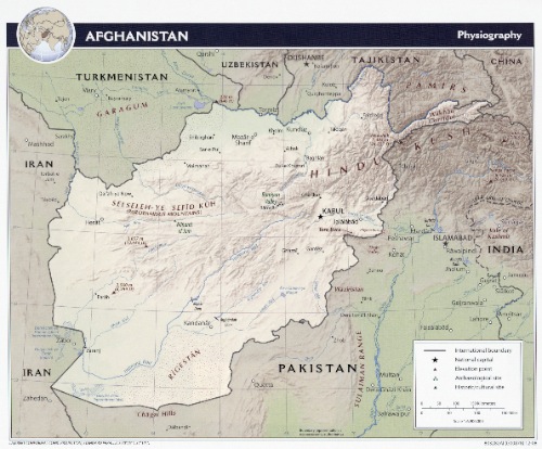 Afghanistan-relief-map