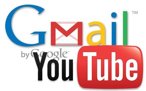 SITE Gmail Youtube