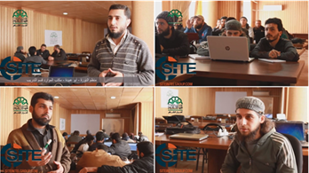 Ahrar al Sham Video Shows Members Preparing for Human Resources Roles
