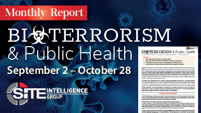 Bioterrorism & Public Health: Monthly Report October 28, 2020