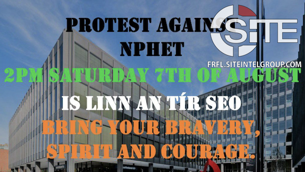 Protest NPHET Dublin Aug 7 protestadvertising18 8 4 21 cover