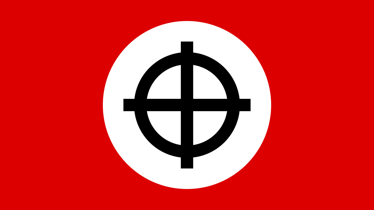 Neo-Nazi Celtic Cross Flag