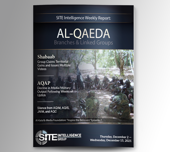 Bi-Weekly inSITE on Al-Qaeda for December 2-15, 2021