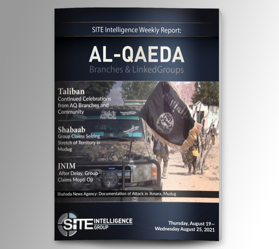 Weekly inSITE on Al-Qaeda for August 19-25, 2021