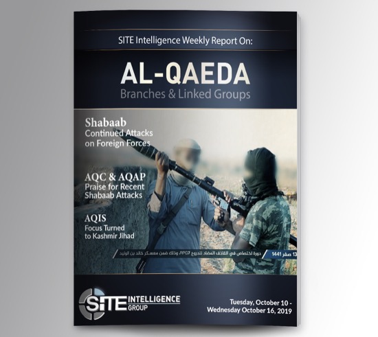 Weekly inSITE on al-Qaeda for October 10-16, 2019