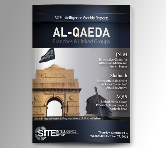 Weekly inSITE on Al-Qaeda for October 21-27, 2021