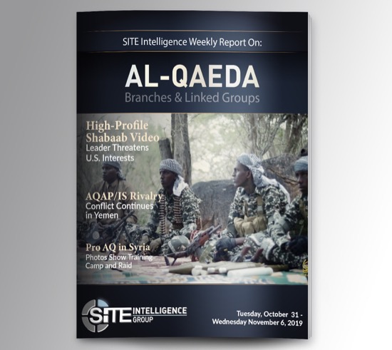 Weekly inSITE on al-Qaeda for October 31-November 6, 2019