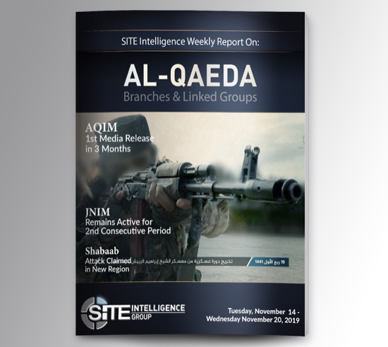 Weekly inSITE on al-Qaeda for November 14-20, 2019