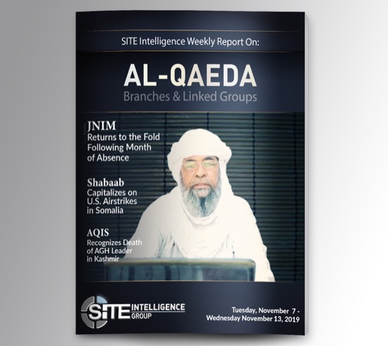 Weekly inSITE on al-Qaeda for November 7-13, 2019