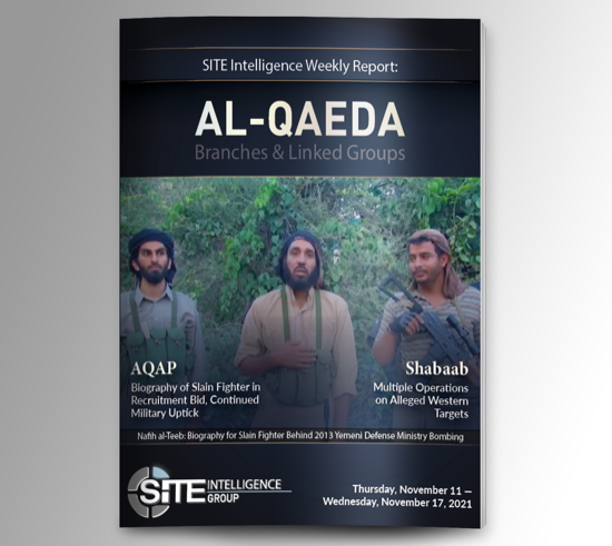 Weekly inSITE on Al-Qaeda for November 11-17, 2021