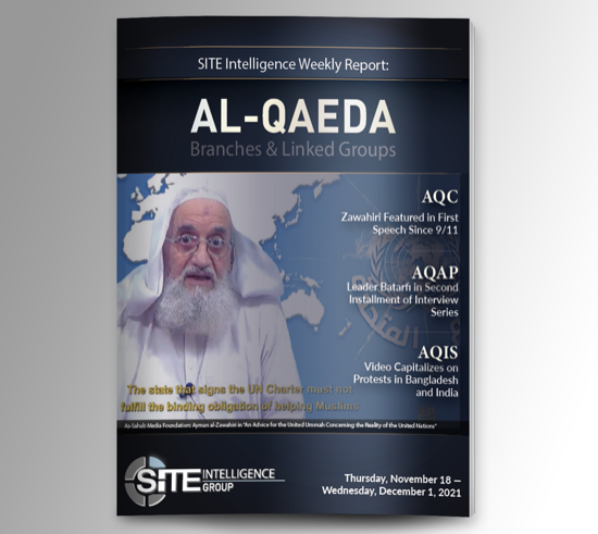 Bi-Weekly inSITE on Al-Qaeda for November 18-December 1, 2021